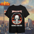 Megadeth Farewell Tour 2026 Event Shirt