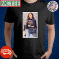 Melania Trump wear love it or leave it Flag of the United States shirt