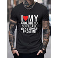 Men I Love My Girlfriend Slogan Printed Tee Made in USA i love gf shirt Hoodie, Sweatshirt | PureTeeCo.com