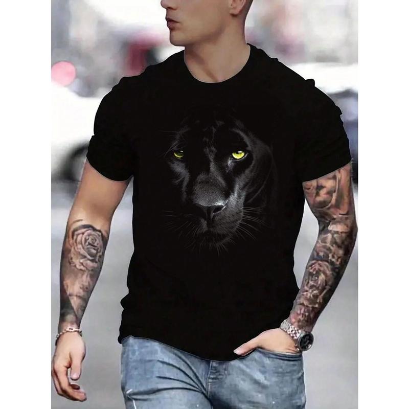 Men'S Animal Printed Short Sleeve T-Shirt Made in USA Hoodie, Sweatshirt | PureTeeCo.com