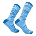 Men's Easily Distracted By Fish Socks Funny Fishing Hook Catch Fishermen Footwear Funny Graphic Socks Comfortable Fitted...