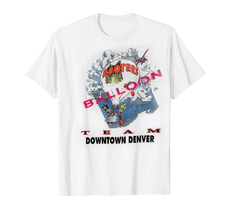 Men's Hot Air Balloon Hooters T-shirt Sweatshirt, Hoodie, Comfort Colors