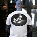 Men's Nun Smoking Dark Style  Graphic  Print T-shirt, Sweatshirt, Hoodie Unisex Shirt, Naughty Clothes Men 