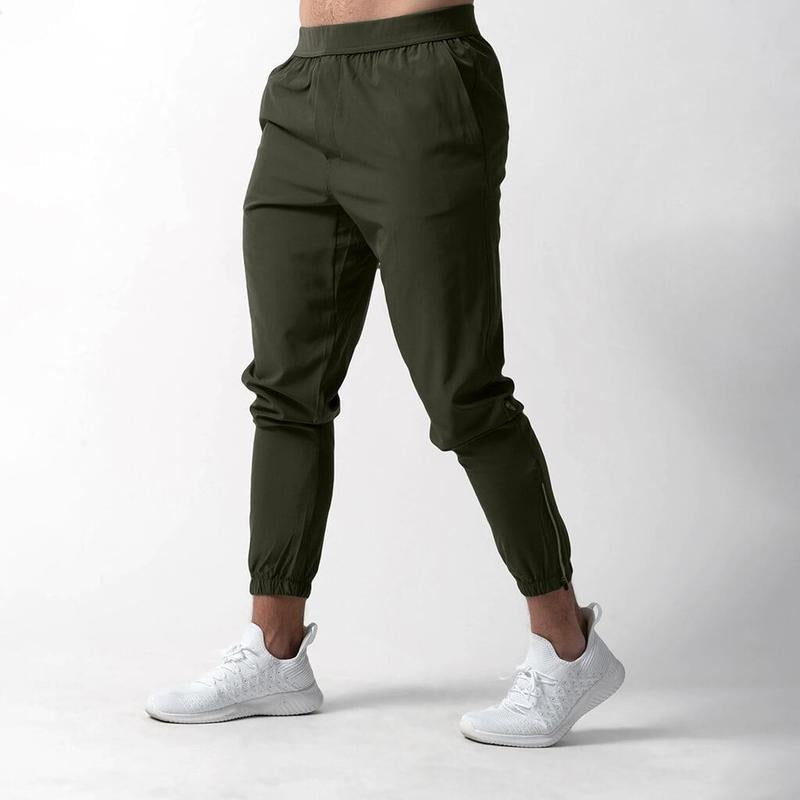 Men's Performance Joggers - OD Green, All Seasons, 4-Way Stretch Fabric T-Shirts, Hoodie, Sweatshirt | PureTeeCo.com