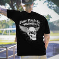 Men's T-shirt, Fast Path To Nowhere Printed Men's T-shirt Gifts for the Man of Character, Merch gift Hoodie, Sweatshirt