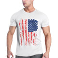 Men's Workout T Shirts Short Sleeve Gym Bodybuilding Muscle Shirts Base Layer Fitness Tee Tops Made in USA Hoodie, Sweatshirt