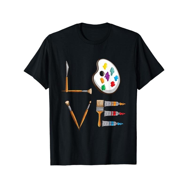 Men's simple art T-shirt Cotton Casual T-Shirt for Summer Outings Made in USA Hoodie, Sweatshirt | PureTeeCo.com