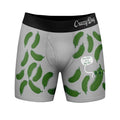 Mens Big Dill Boxer Briefs Funny Saying Pickle Quote Graphic Novelty Joke Underwear For Guys Funny Graphic Boxers Dad...