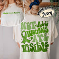 Mental Health Awareness Not All Wounds Are Visible Mental Health Anxiety Shirt Cotton Sleeve Sweater Hoodie, Sweatshirt