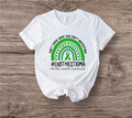 Mental Health Awareness Shirt Don't Judge What You Don't Understand Tee Green Rainbow Shirt End The Stigma T-shirt Fight...