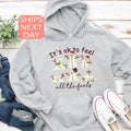 Mental Health Christmas Sweatshirt, It's Ok To Feel All the Feels, Oversized Christmas Sweatshirt, Christmas School...