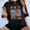 Mental Health Matters Shirt, Mental Health Shirts, Motivational T-shirt For Women, Inspirational Graphic Printed Shirts,...