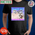 Mentally Sick Physically Thicc Raccoon vintage shirt