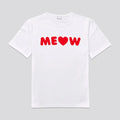 Meow Love T- shirt Hoodie, Sweatshirt | PureTeeCo.com