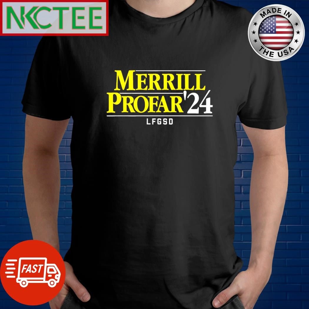 Merrill-Profar ’24 LFGSD San Diego shirt