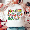 Merry Christmas Children's Books Shirt Teacher Xmas Gift Children Book Xmas Shirt Mo Willems Teacher Shirt Pete Cat...