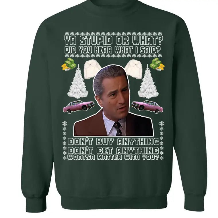 Merry Christmas Goodfellas Sweatshirt T-Shirts, Hoodie | PureTeeCo.com