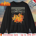 Merry Christmas Kitty Cat Light Ugly christmas shirt