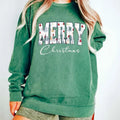 Merry Christmas Sweatshirt, Retro Christmas Shirt, Vintage Christmas Crewneck, Women Holiday Sweatshirt, Cute Xmas...