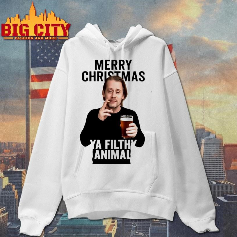 Merry Christmas Ya Filthy Animal Christmas Shirt