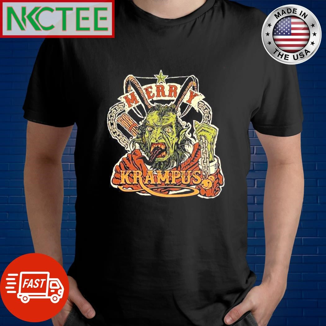 Merry Krampus devil shirt