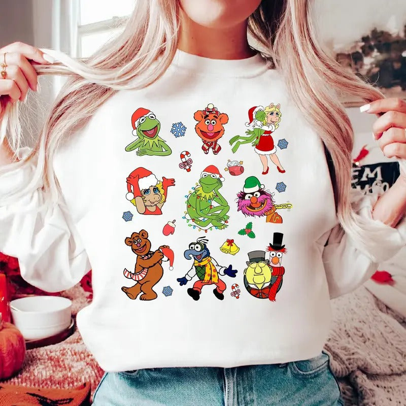 Merry Xmas Shirt Christmas Movie Shirt Christmas The Muppet Christmas Carol Shirt Kermit The Frog Christmas Shirt Kermit...
