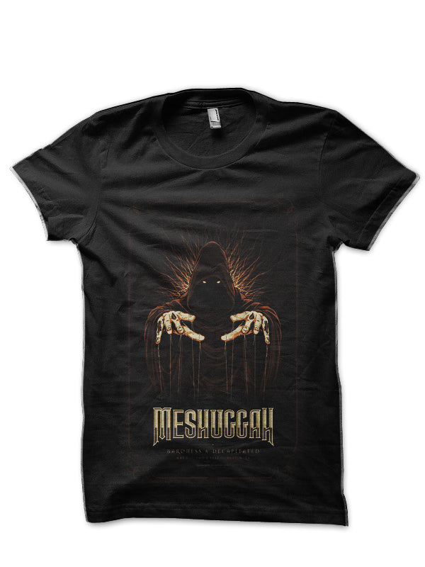 Meshuggah Black T-Shirt Hoodie, Sweatshirt | PureTeeCo.com