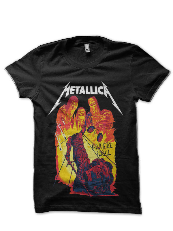 Metallica Black T-Shirt Style007 Hoodie, Sweatshirt | PureTeeCo.com