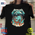 Metallica M72 World Tour 2026 Merch Kraken Skull Head Shirt