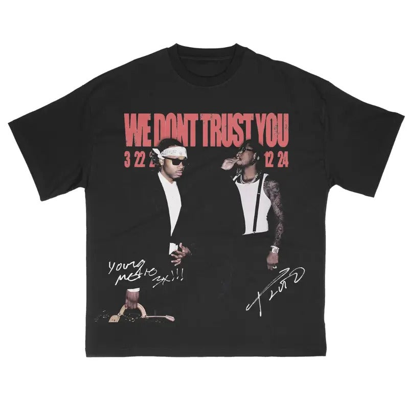 Metro Boomin and Future Shirt, We Don't Trust You Shirt, Rap Merch, Hip Hop Album, Future Freebandz, Metro Boomin, Rap...