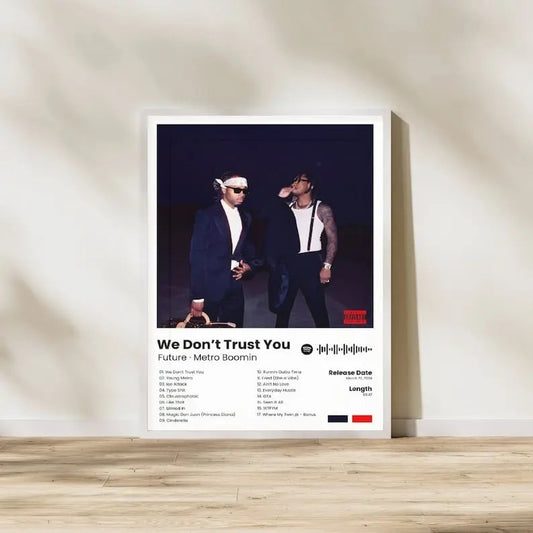 Metro Poster, Future Poster, We Don't Trust You, We Dont Trust You Album, Album Cover Poster, Album Cover