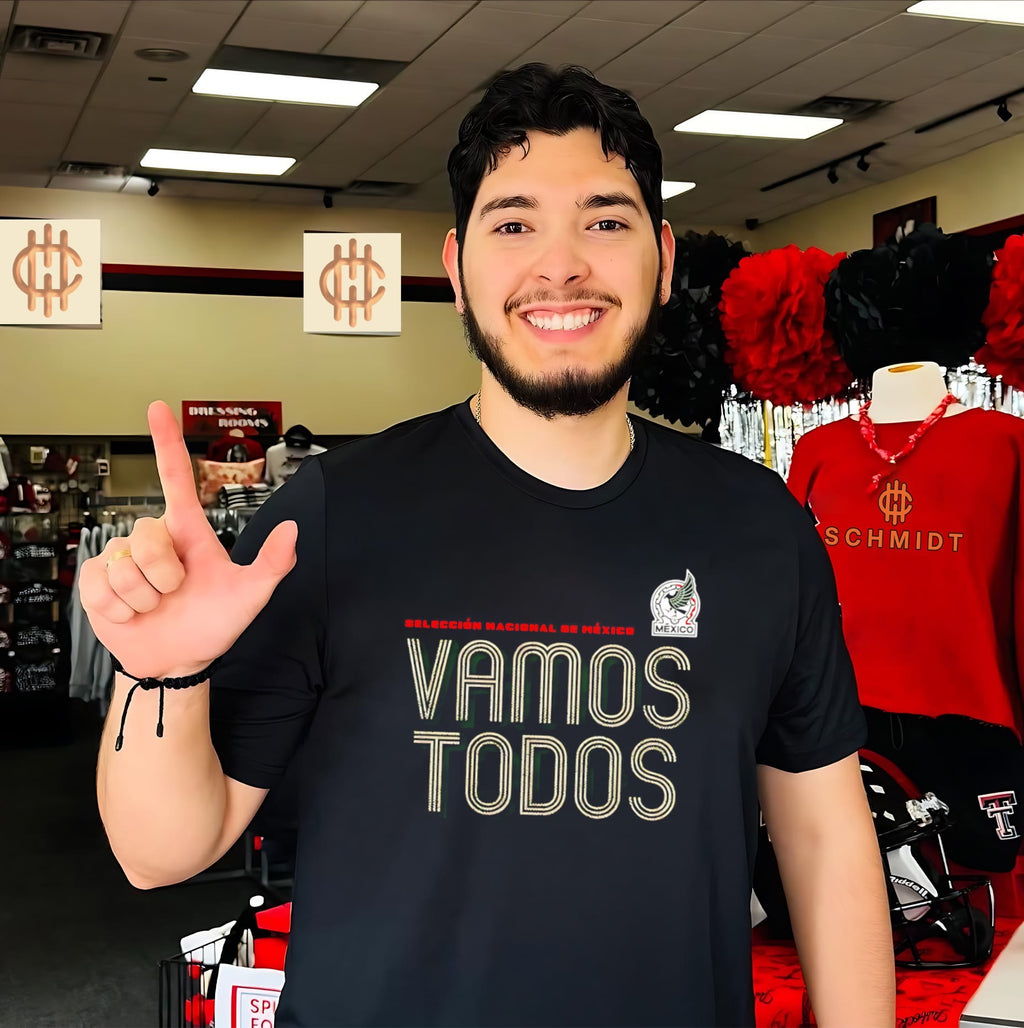 Mexico National Team Vamos Todos Inline Bold shirt