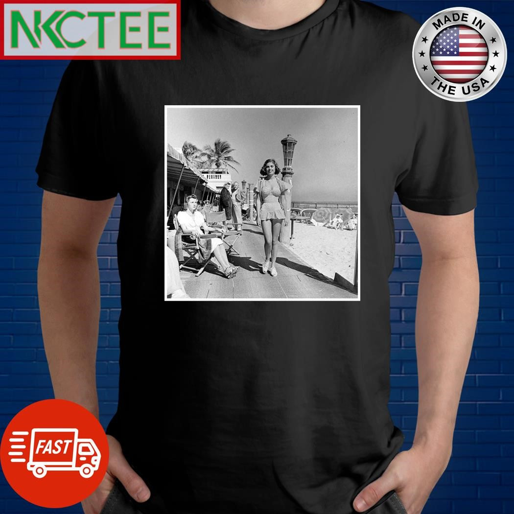 Miami Beach, 1940s shirt