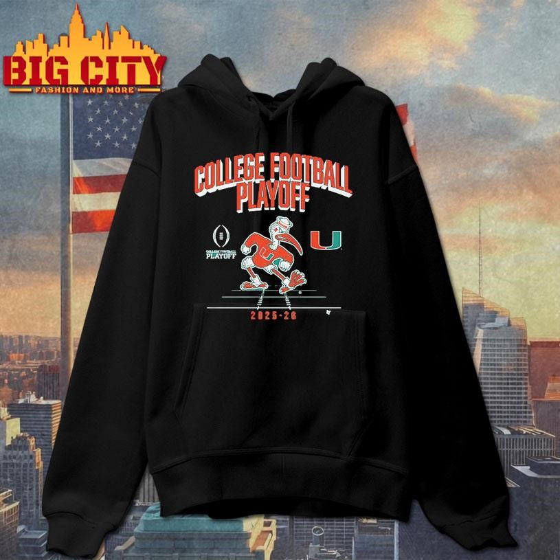 Miami Football 2025 CFP Mascot Shirt