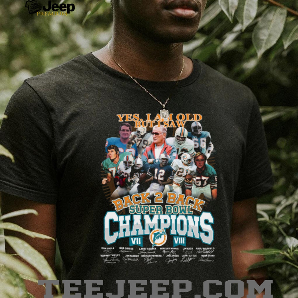 Miami Football Champions Back To Back Super Bowl Shirt