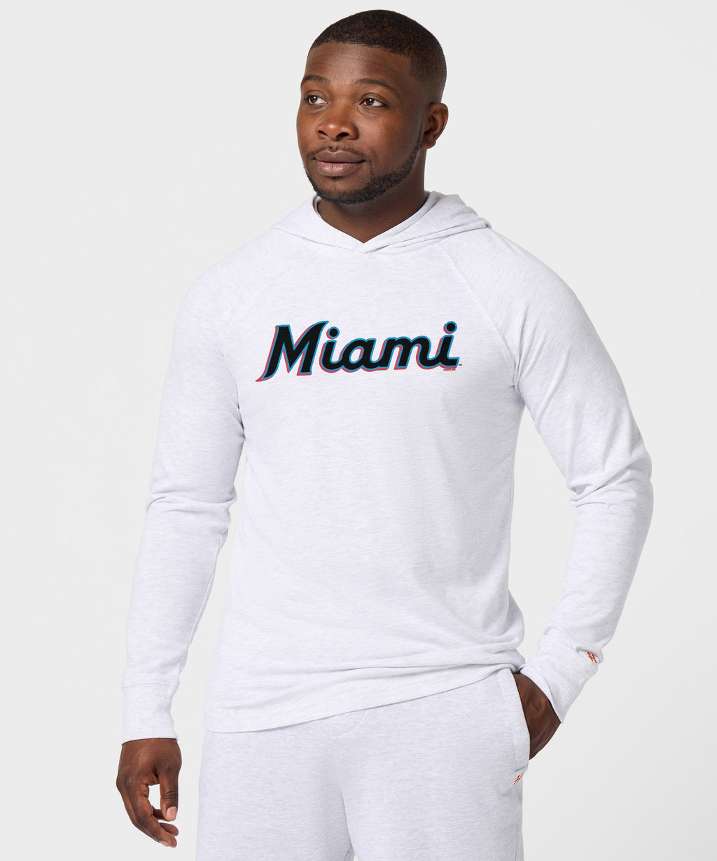Miami Marlins Jersey Logo '19 Lightweight Hoodie