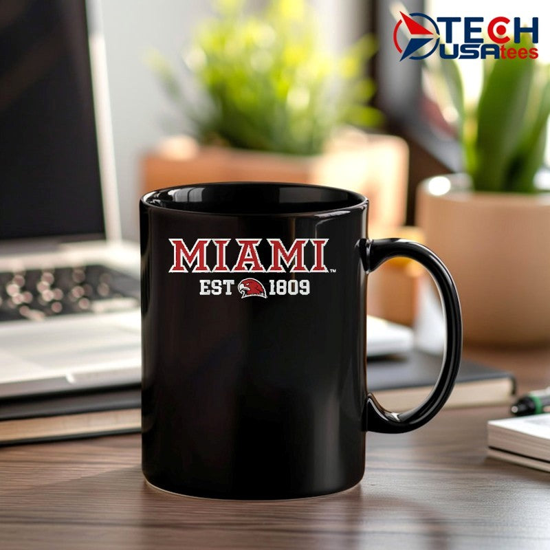 Miami Redhawks Basketball est 1809 shirt