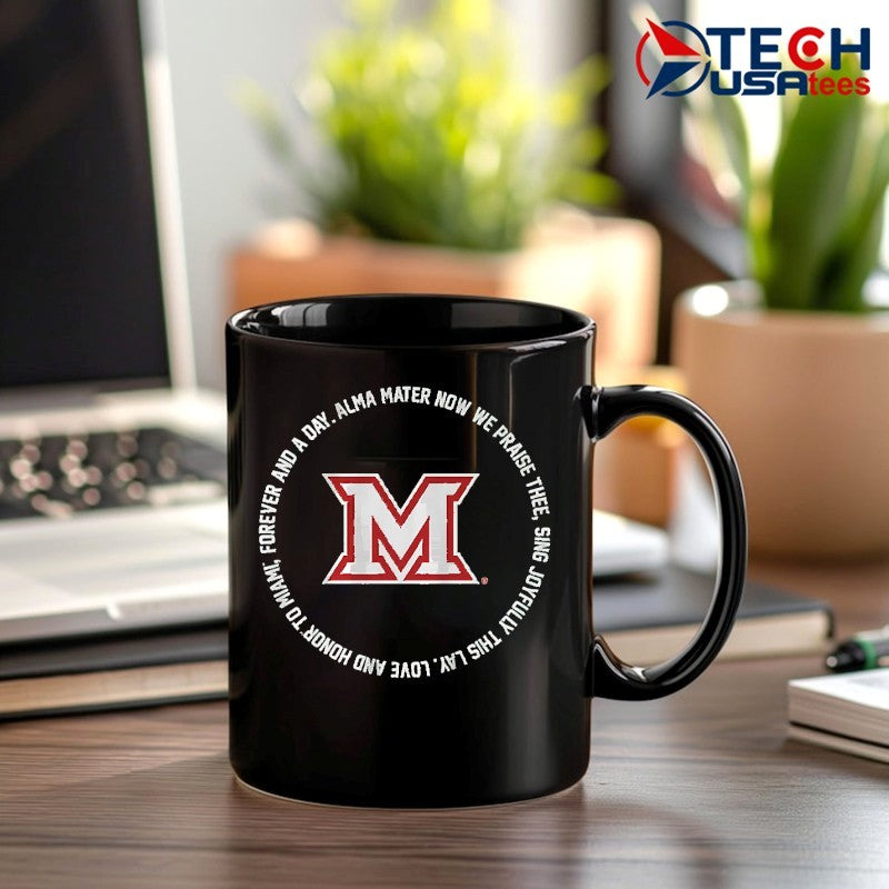 Miami Redhawks Basketball fight song lyrics shirt
