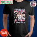 Michael Ajayi 90s Graphic Gonzaga Bulldogs Vintage Players t shirt