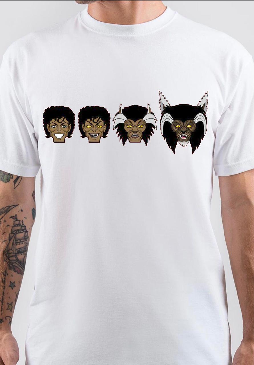 Michael Jackson Thriller Sticker Art T-Shirt Hoodie, Sweatshirt | PureTeeCo.com