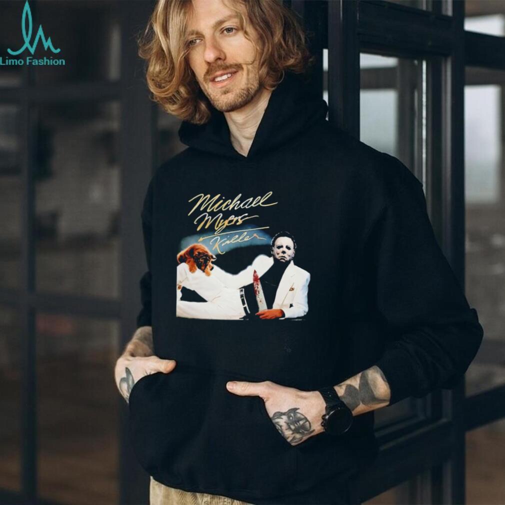 Michael Myers and tiger Halloween 2026 signature shirt