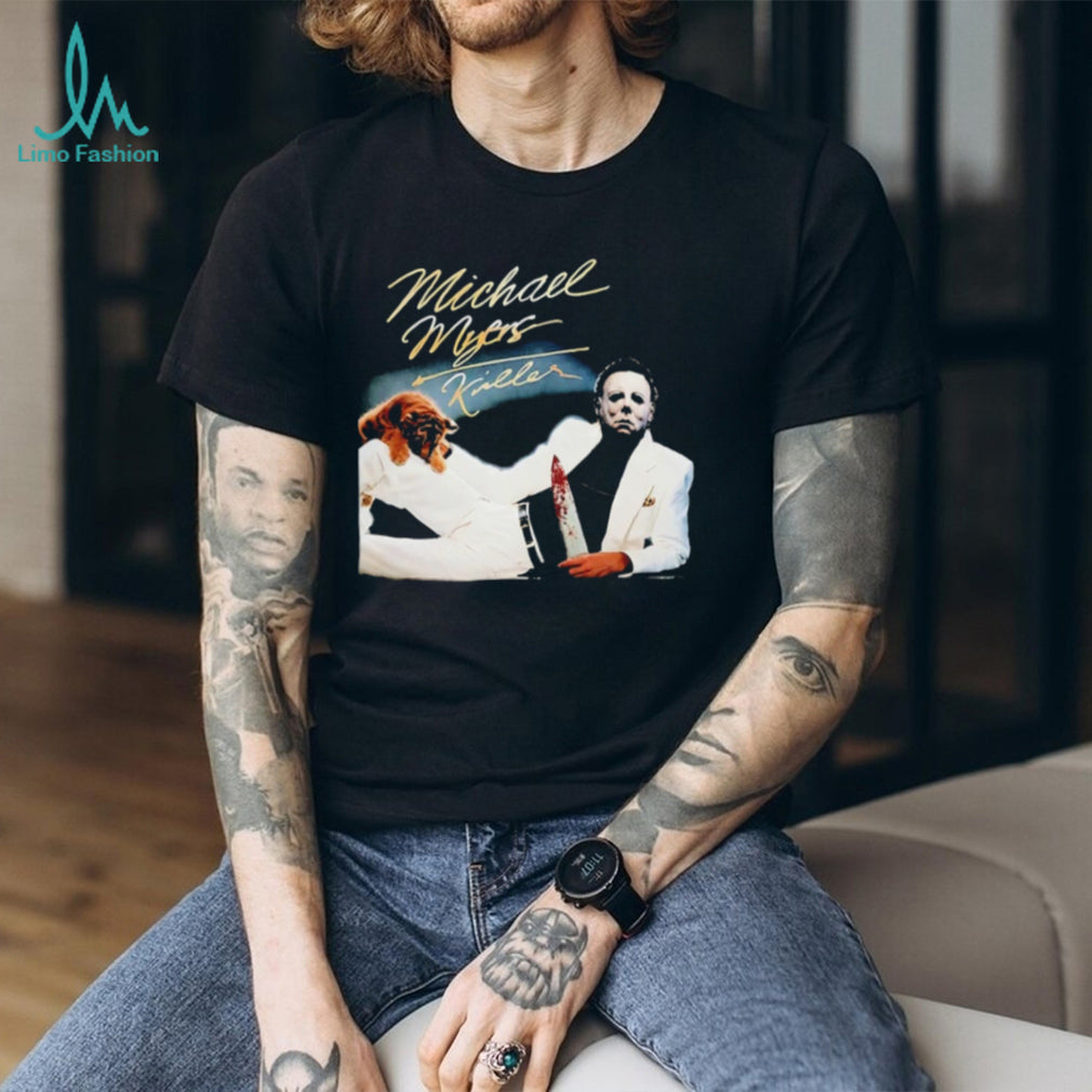Michael Myers and tiger Halloween 2026 signature shirt