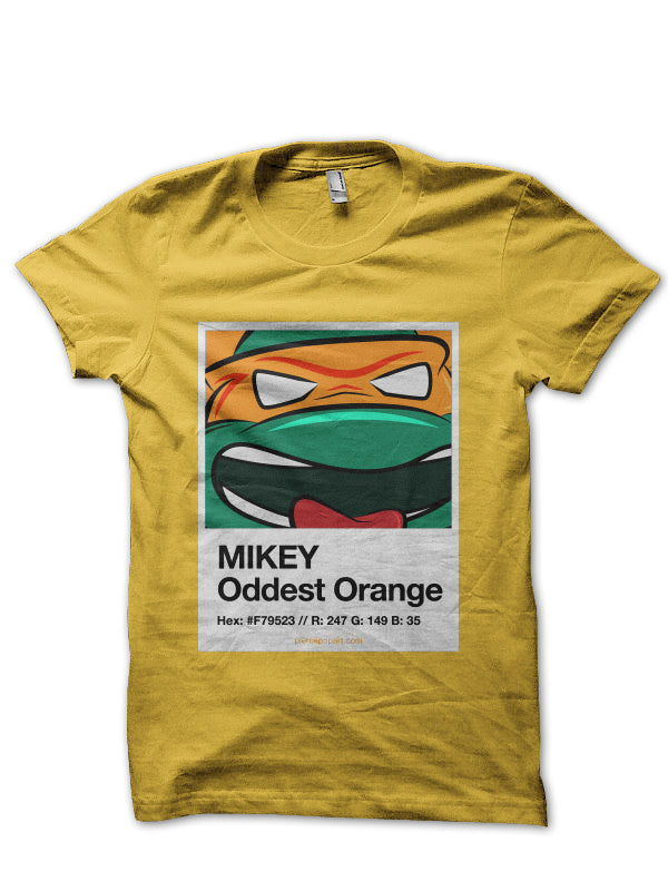 Michelangelo T-Shirt Style003 Hoodie, Sweatshirt | PureTeeCo.com