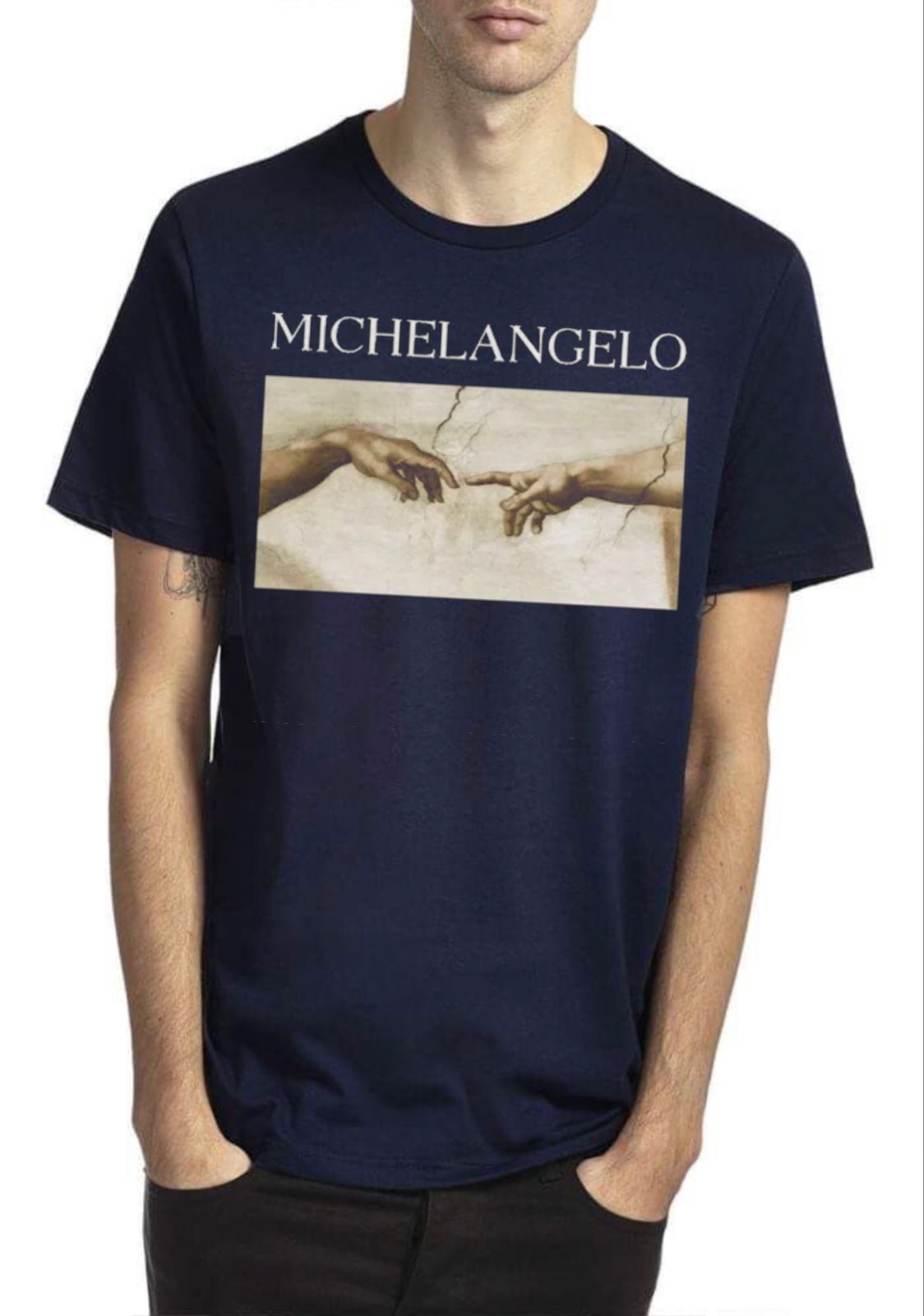 Michelangelo T-Shirt Hoodie, Sweatshirt | PureTeeCo.com