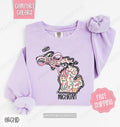 Michigan Floral Comfort Colors Sweatshirt, Michigan Sweatshirt, Cute Bow Michigan Sweatshirt T-Shirts, Hoodie | PureTeeCo.com