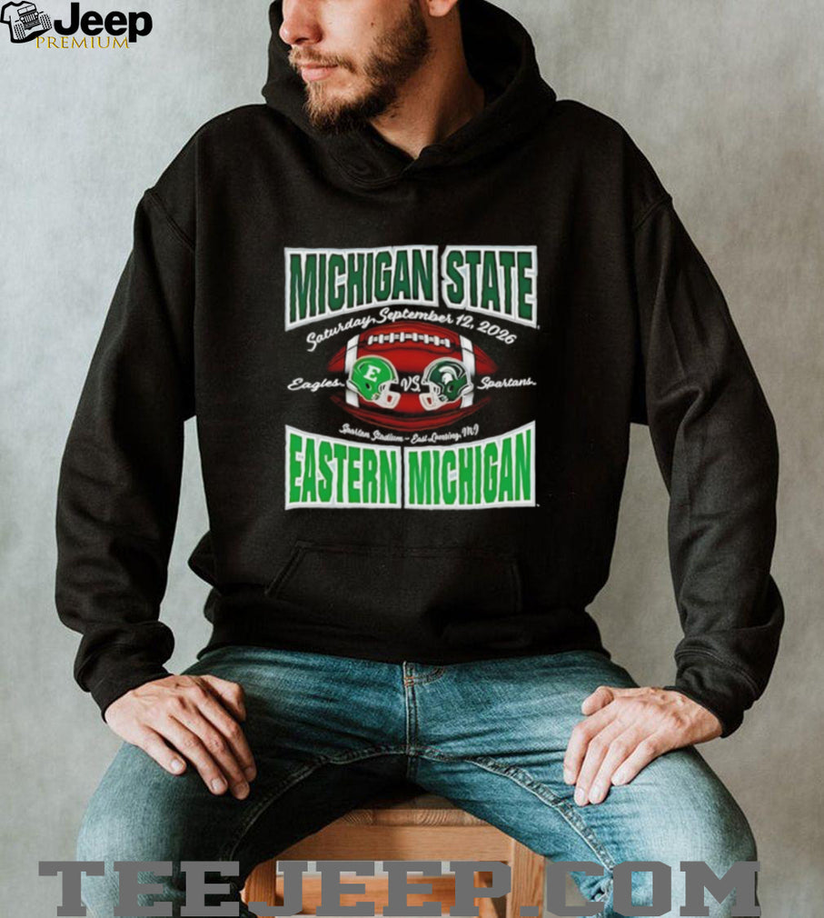 Michigan State Eastern Michigan September 12 2026 shirt