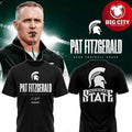 Michigan State Football x Coach Fitzgerald 2025 Two Sided Shirt