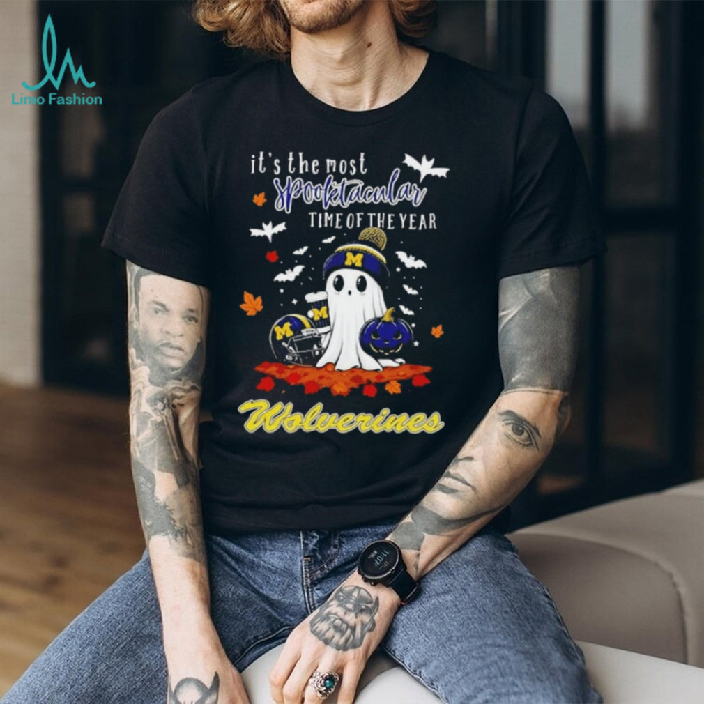 Michigan Wolverines NCAA Halloween Ghost 2026 It’s the most spooktacular time of the year T Shirt