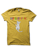 Hail Satan Middle Finger Cat T-Shirt Hoodie, Sweatshirt | PureTeeCo.com