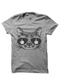 Middle Finger Cat T-Shirt Hoodie, Sweatshirt | PureTeeCo.com